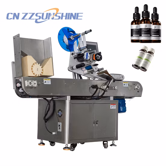 高精度平面パウチ袋ステッカー平面用自動ラベル貼付機